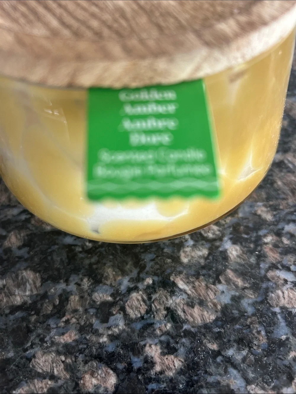 ASHLAND 3WICK SCENTED CANDLE GOLDEN AMBER  13.5OZ NWT